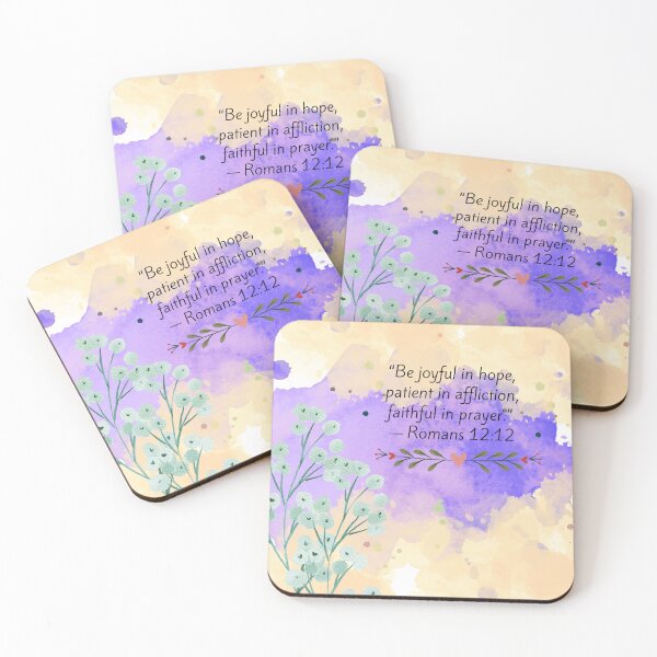 Item preview, Romans 12:12 designed and sold by scripture-faith.