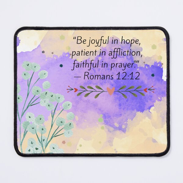Item preview, Romans 12:12 designed and sold by scripture-faith.