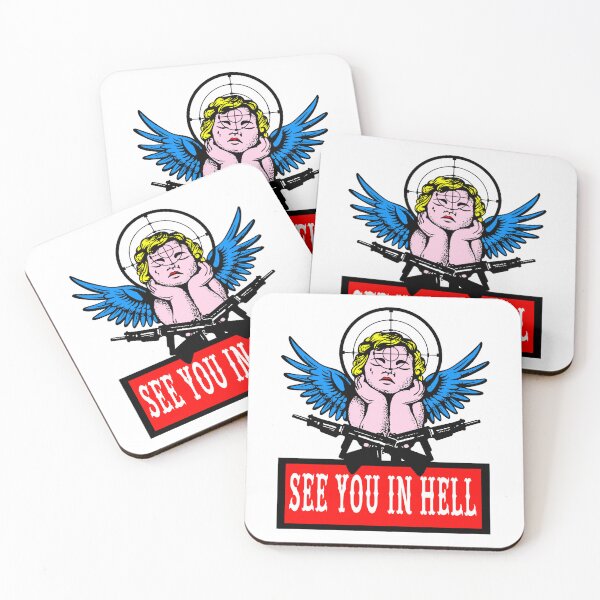 Item preview, See You In Hell; Sniper; Colourful; designed and sold by StickerApe.