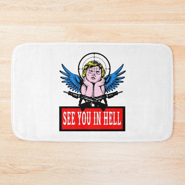 Item preview, See You In Hell; Sniper; Colourful; designed and sold by StickerApe.