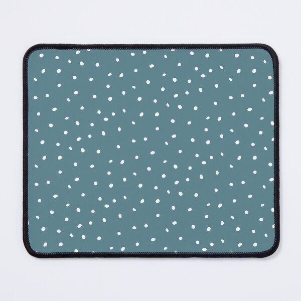 Item preview, Whimsy Dots Polka Dot Pattern - Peacock + Snow designed and sold by Irene Estelle.