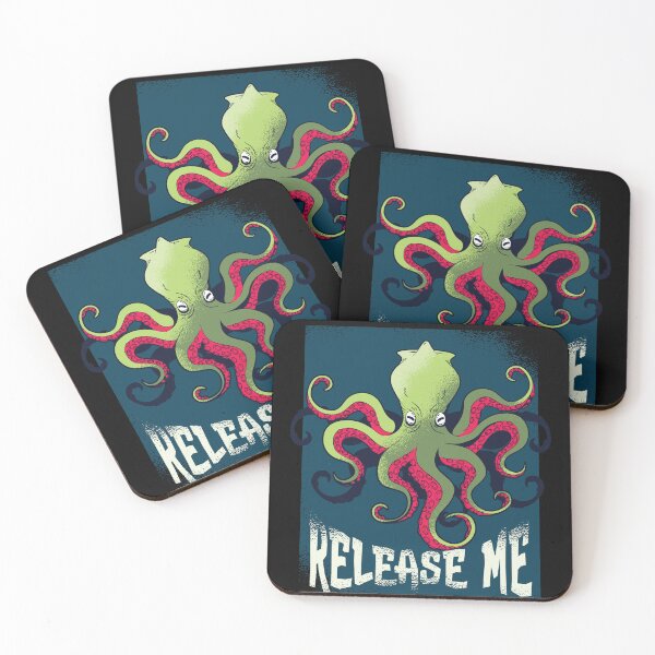 Item preview, Kraken Octopus | 'Release Me' designed and sold by TurtleDojo.