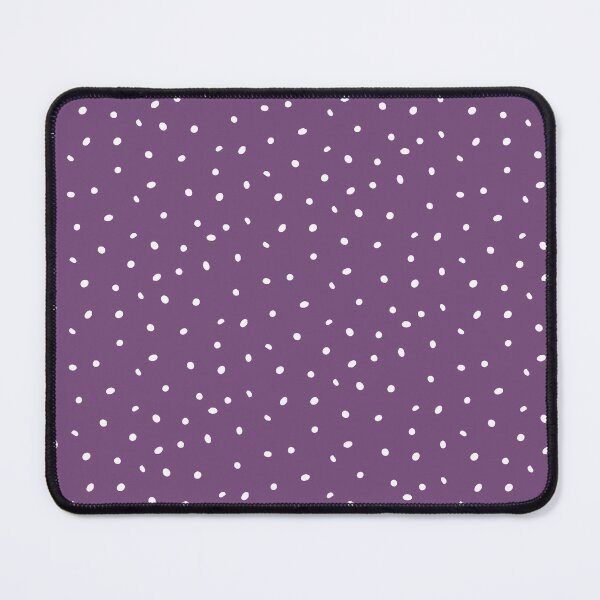Item preview, Whimsy Dots Polka Dot Pattern - Plum + Snow designed and sold by Irene Estelle.