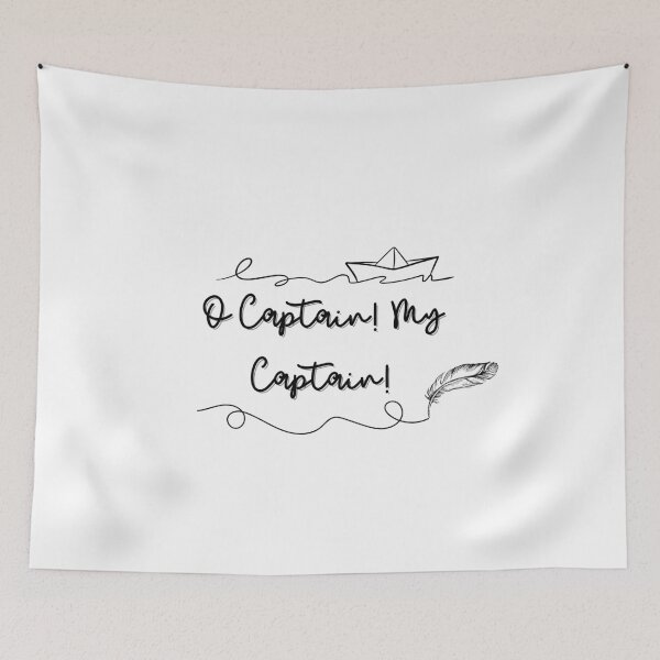 Item preview, dead poets society, carpe diem, robin williams, o captain my captain, movie, motivation, tood anderson, poetry. designed and sold by Mikrokosmos05.