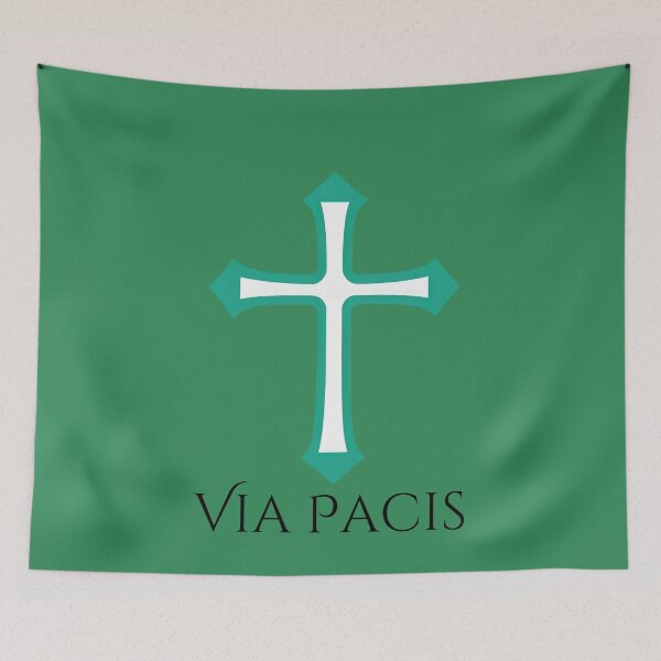 Item preview, Via Pacis Cross - Symbol of Peace designed and sold by Fab-Haven.