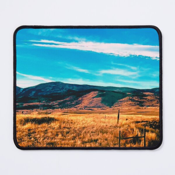 Item preview, Blue Sky Over Rolling Hills and Pasture with Mountains designed and sold by IFLYBaby.