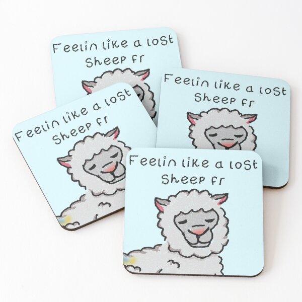 Item preview, Feeling like a lost sheep designed and sold by CreatedByKay-.