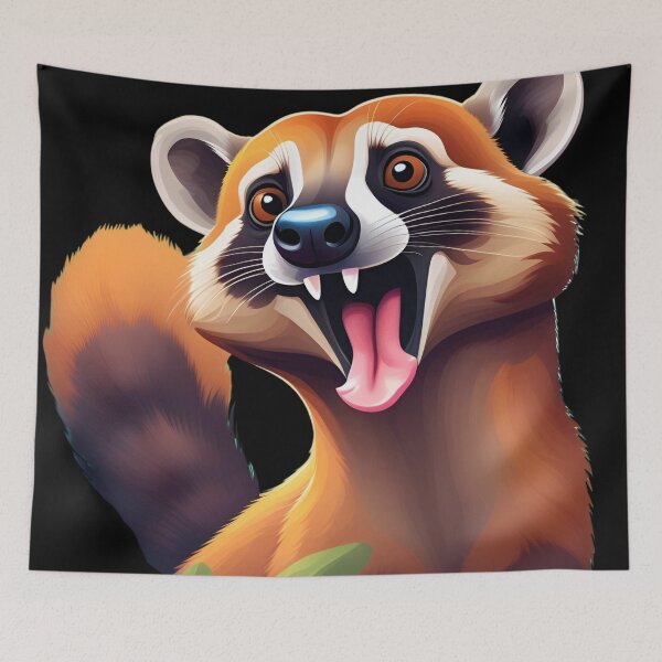 Item preview, Caricature - coati designed and sold by DebriArte.