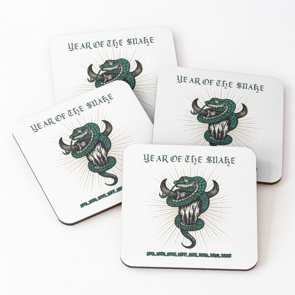 Item preview, Year Of The Snake 蛇年 Chinese Zodiac Tattoo Art  designed and sold by GraTEEtude.