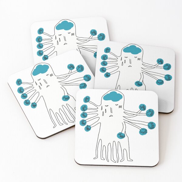 Item preview, Busy Monster in office designed and sold by Wowliful.