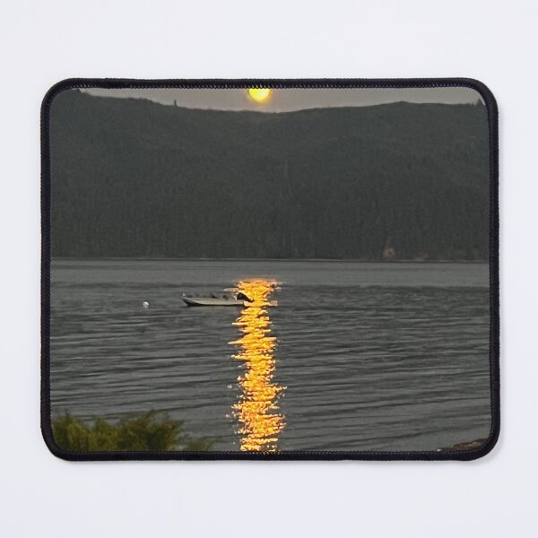 Item preview, Moon Rising over Hood Canal designed and sold by DoodleBren.