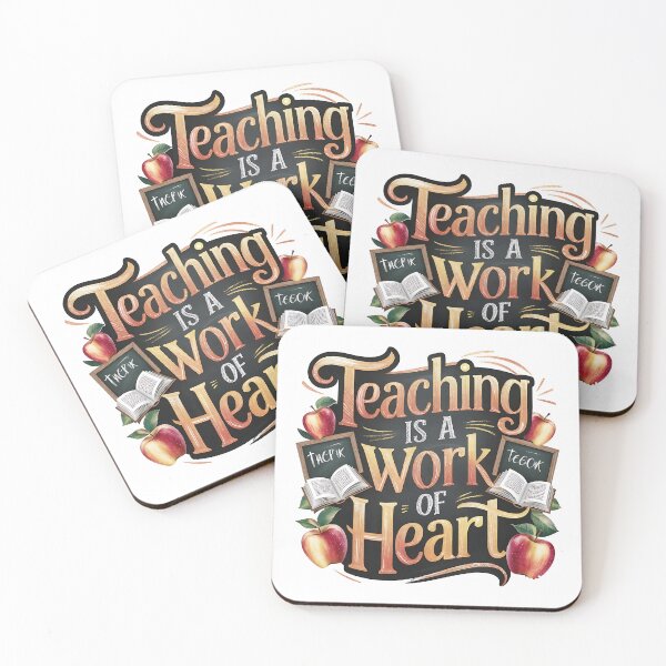 Item preview, Teaching is a Work of Heart  designed and sold by TeesHearts100.