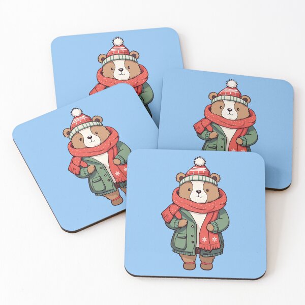 Item preview, Winter Bear Longing for Snow -#rbcozyholidays designed and sold by Simply Figs.