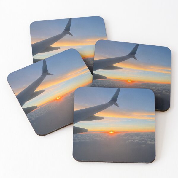 Item preview, Sunset from the Plane designed and sold by DoodleBren.