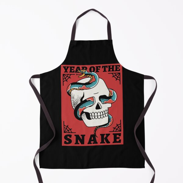Item preview, Year Of The Snake Skull And Snake designed and sold by GraTEEtude.