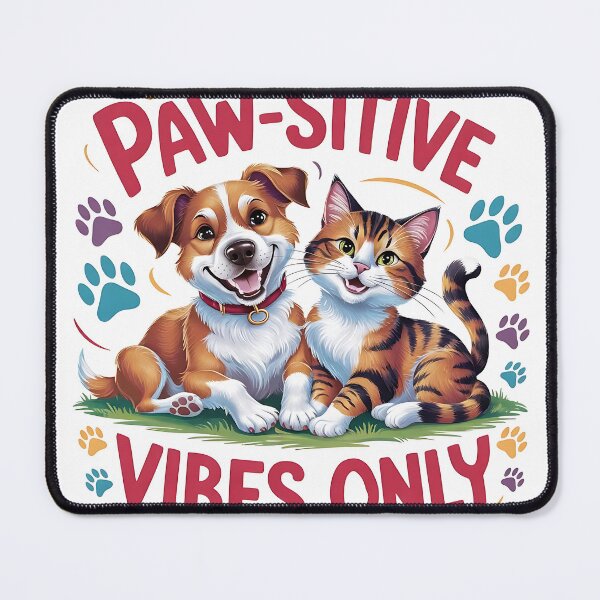 Item preview, Paw-Sitive Vibes Only designed and sold by TeesHearts100.