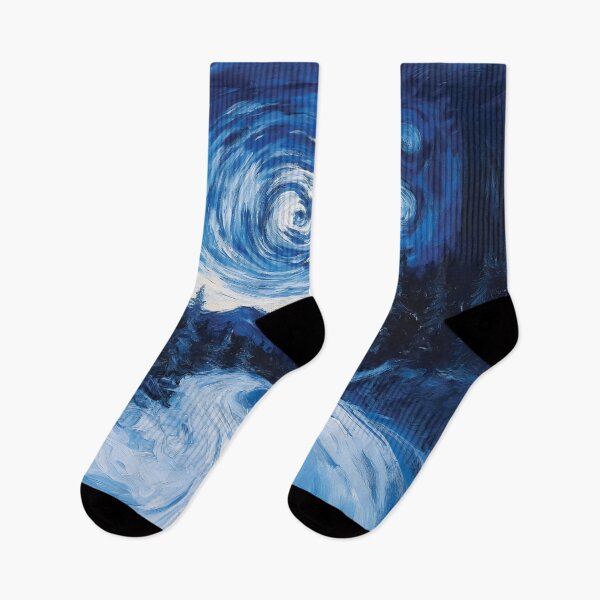 Item preview, A vibrant and expressive interpretation design of a winter landscape. designed and sold by HEMRO.