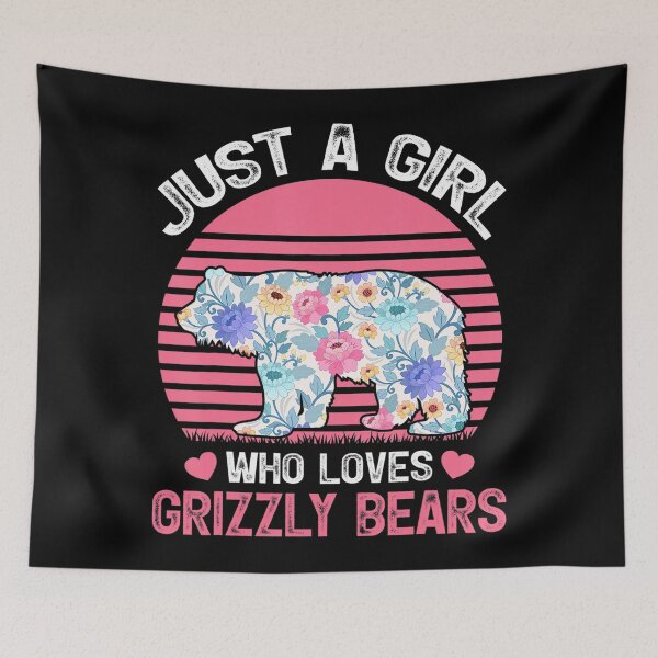 Item preview, Bear Animal Lover Just A Girl designed and sold by GiggleStudio.
