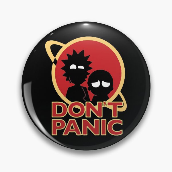 Item preview, Don't Panic designed and sold by Fanverse Merchandise.