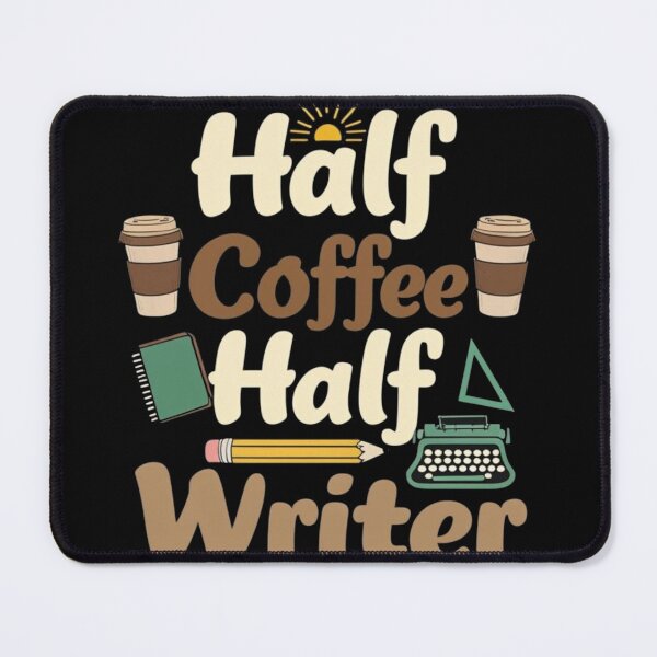 Item preview, Half Caffeine, Half Writer Essential Tshirts designed and sold by AlienTechs.