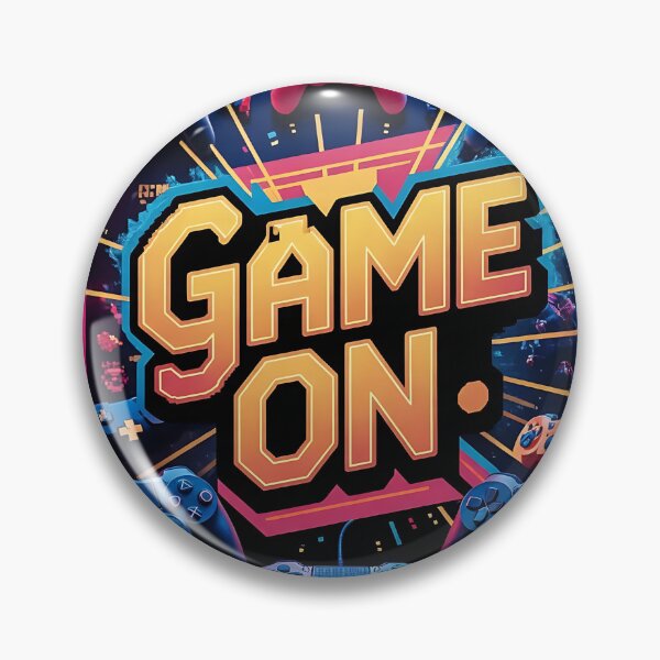 Item preview, Game On Retro Gamer Design with Pixelated Graphics designed and sold by TeesHearts100.