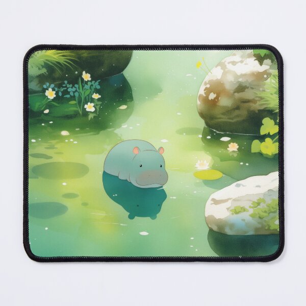 Item preview, A Hippo Oasis of Calm designed and sold by AshiraCreations.
