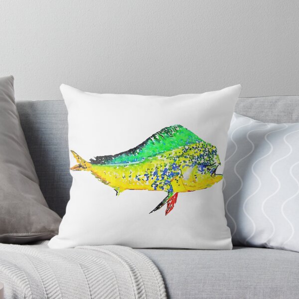 Item preview, Mahi Mahi Watercolor Dolphin fish designed and sold by Michael Garber.