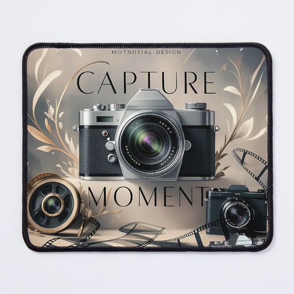 Item preview, Capture the Moment – Minimalist Photography Design designed and sold by TeesHearts100.