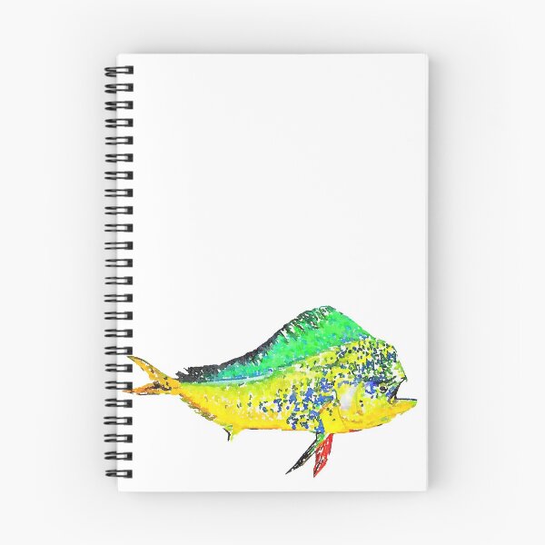Item preview, Mahi Mahi Watercolor Dolphin fish designed and sold by Michael Garber.