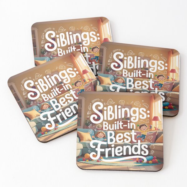 Item preview, Siblings: Built-in Best Friends designed and sold by TeesHearts100.