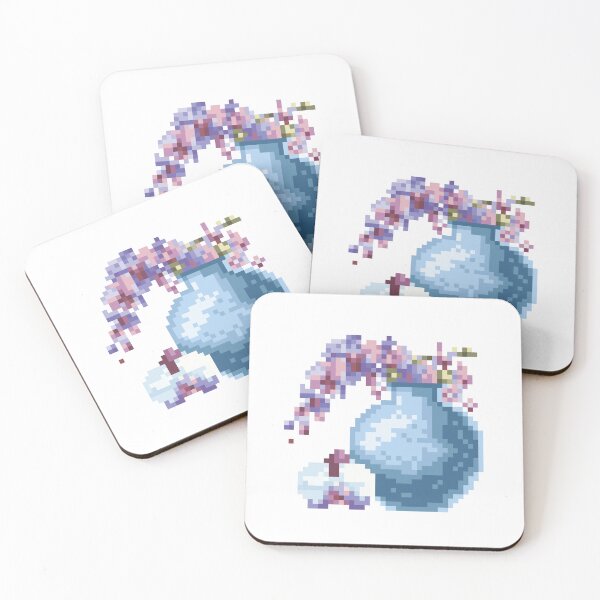 Item preview, Pixel Art : Flower Pot_No.3 designed and sold by RelaxWild.