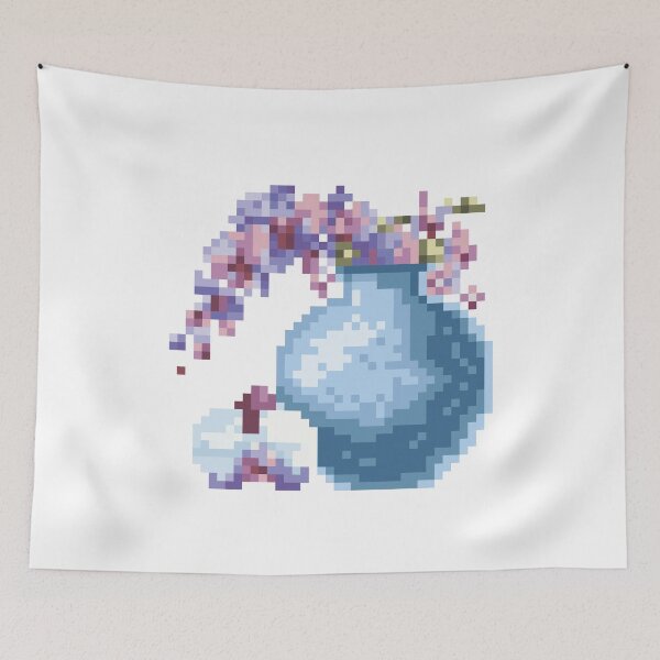 Item preview, Pixel Art : Flower Pot_No.3 designed and sold by RelaxWild.