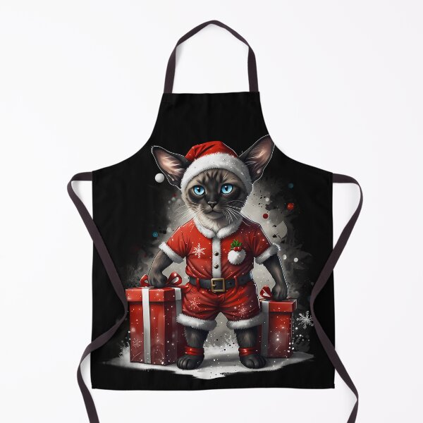 Item preview, Siamese cat Christmas gifts designed and sold by Furrifico.