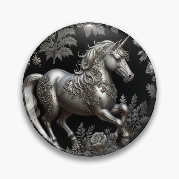 Item preview, SILVER UNICORN designed and sold by likbatonboot.
