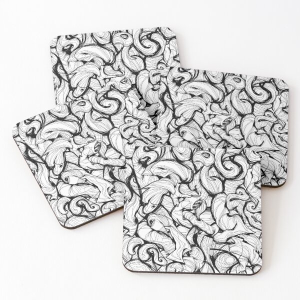 Item preview, Sketch Pattern #28 designed and sold by Kaleidoscope Print.