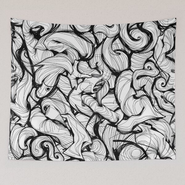 Item preview, Sketch Pattern #28 designed and sold by Kaleidoscope Print.