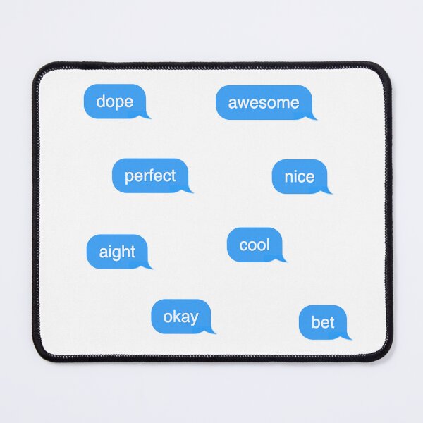 Item preview, Common text message words sticker pack designed and sold by JashJhaveri.