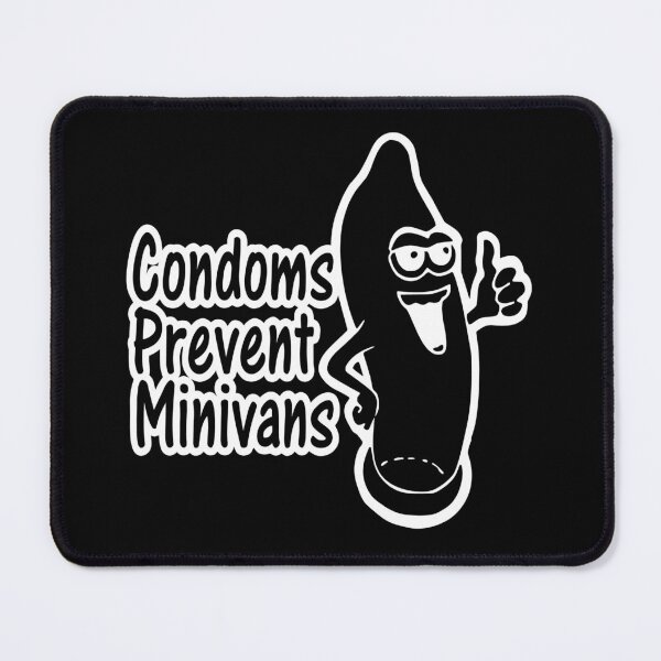 Item preview, Condoms Prevent Minivans designed and sold by Sinfamous.