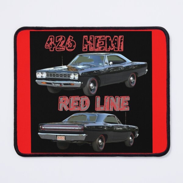 Item preview, Vintage 1968 Hemi Road Runner Muscle Car | Classic 426 Hemi Double Image Design | Retro American Car Lover's  designed and sold by Mrpalaad.