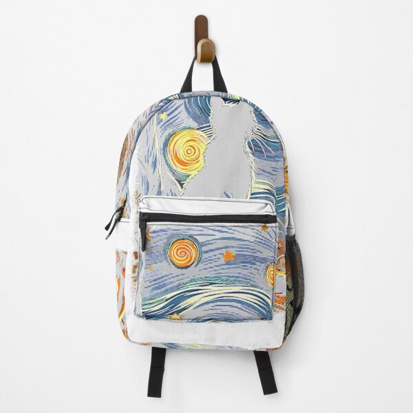 Item preview, cat starry night designed and sold by musicissoul.