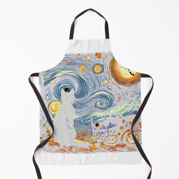 Item preview, cat starry night designed and sold by musicissoul.