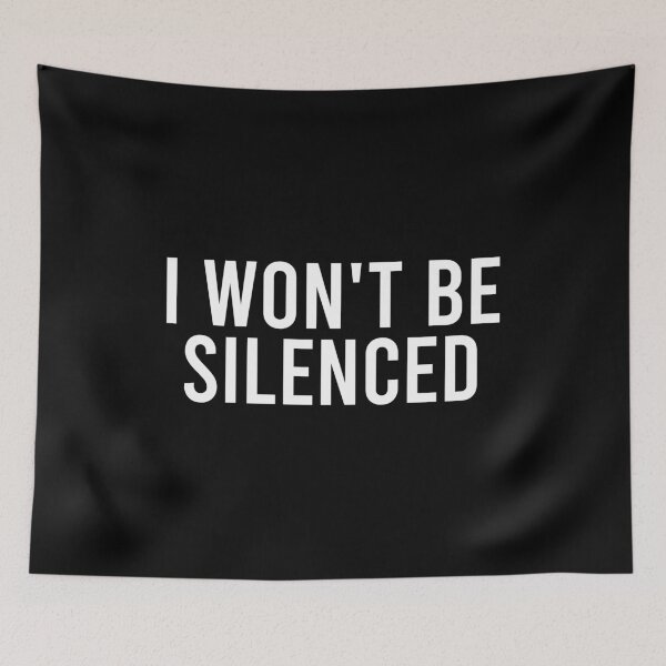 Item preview, I Won't Be Silenced designed and sold by zhilwahesani.