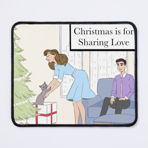 Item preview, Christmas is for Sharing Love designed and sold by FunandWhimsy.