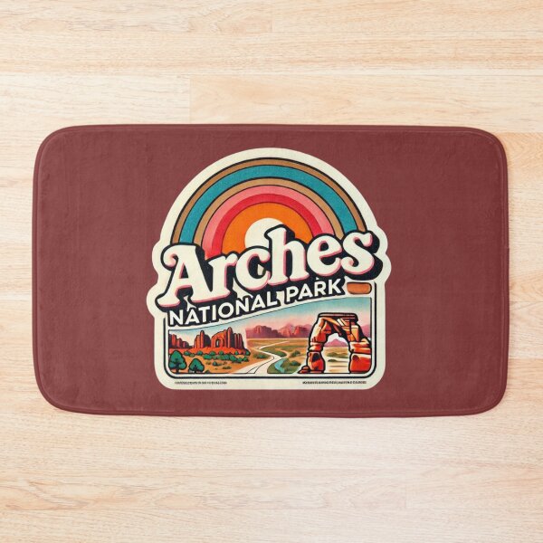 Item preview, Retro 1970s Arches National Park designed and sold by PinUpPizzazz.