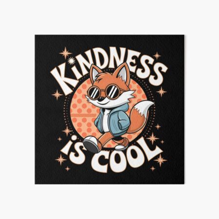 Item preview, Fox "Kindness is Cool" designed and sold by Firaz el cezar.
