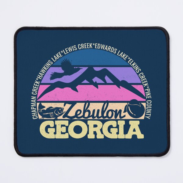 Item preview, Zebulon Georgia Sunset Retro Vintage Local Pride Logo designed and sold by CRHPOD20.