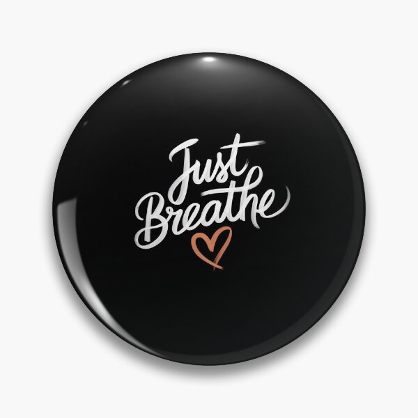 Item preview, just breathe, yoga, Gift For Best Friend, meditation, Gift for her, Gift for him designed and sold by VibrantCraftsCo.
