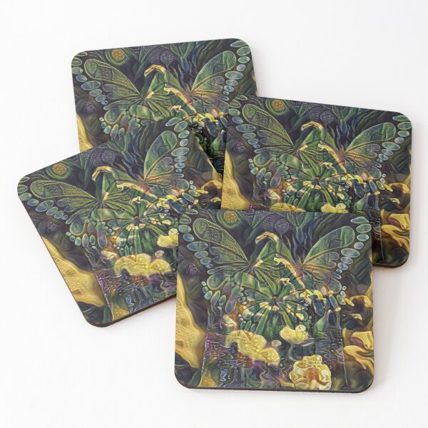 Item preview, Siting  in a butterfly garden  designed and sold by Inspire76.