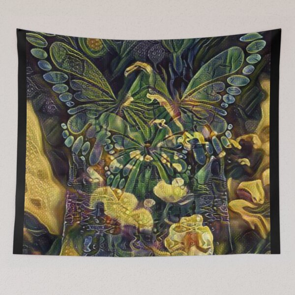 Item preview, Siting  in a butterfly garden  designed and sold by Inspire76.