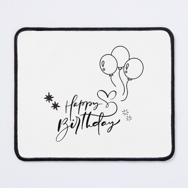 Item preview, Happy Birthday and Balloons designed and sold by Kingkham-Design.